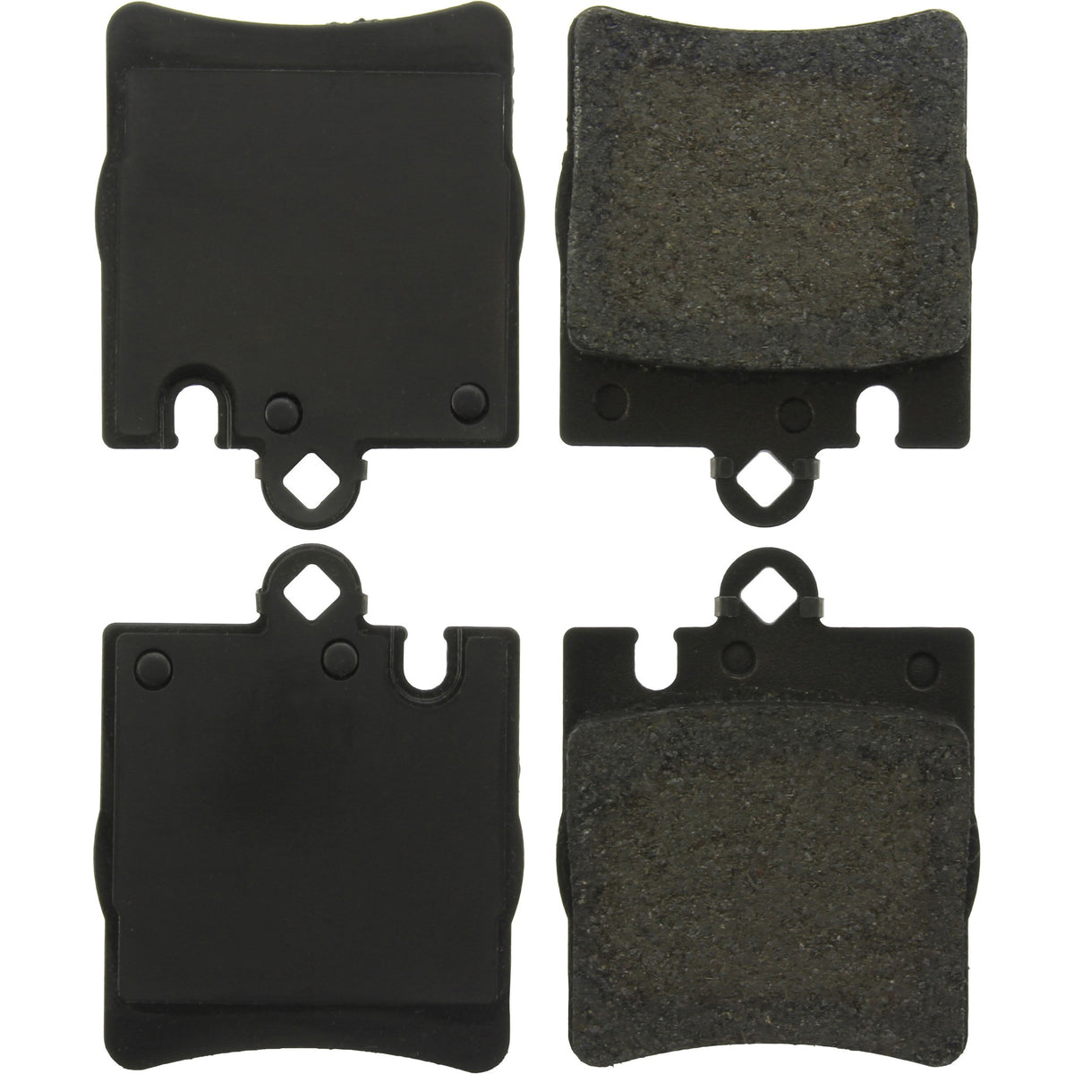 Centric Parts Disc Brake Pad Set Posi Quiet Extended Wear for 2002-2011 Honda Passport Isuzu Axiom Rodeo Mitsubishi Endeavor 106.08670
