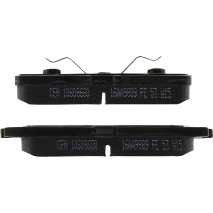 Centric Parts Disc Brake Pad Set Posi Quiet Extended Wear with Shims and Hardware for Chrysler 2007-2014 106.08680