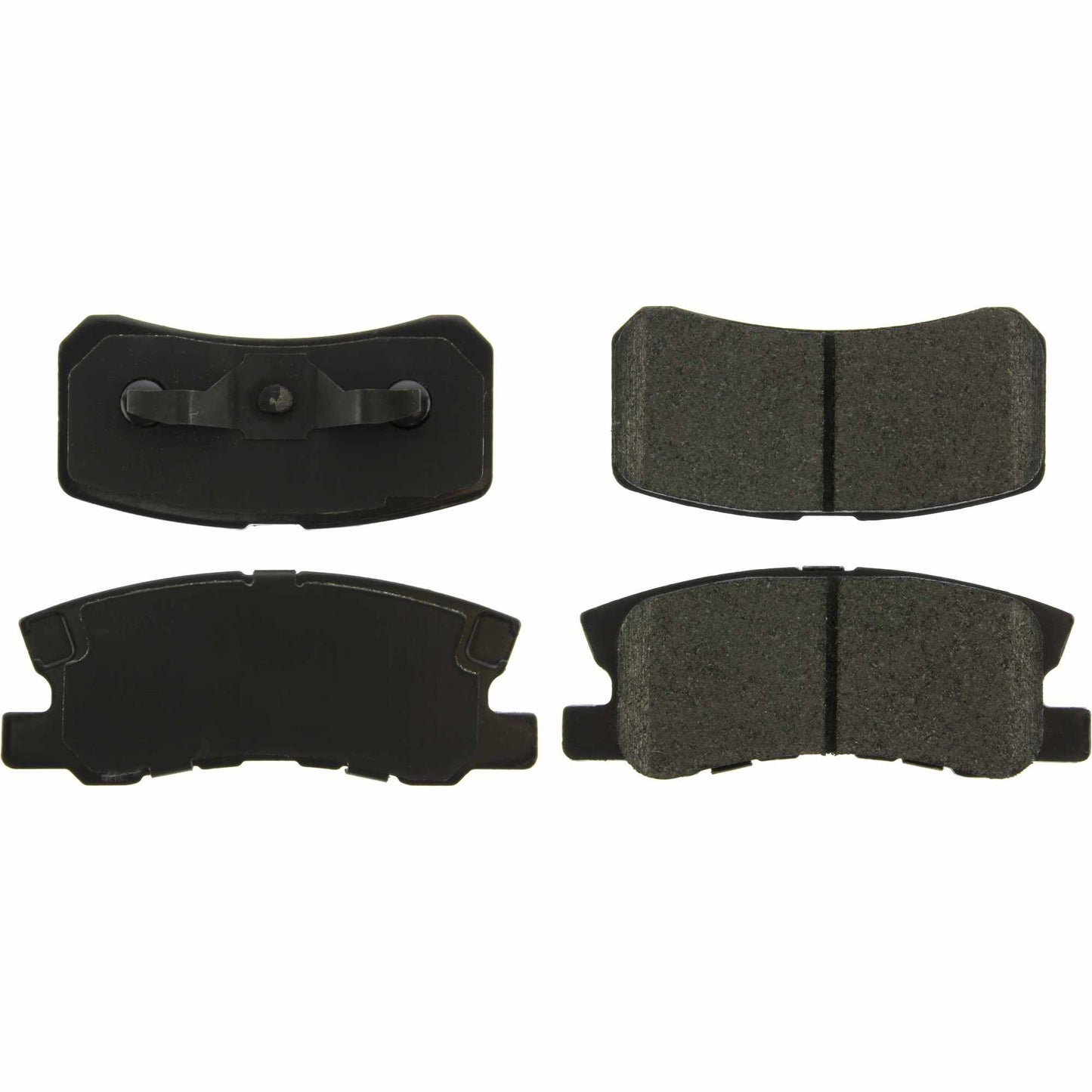 Centric Parts Disc Brake Pad Set Posi Quiet Extended Wear with Shims and Hardware for Chrysler 2007-2014 106.08680