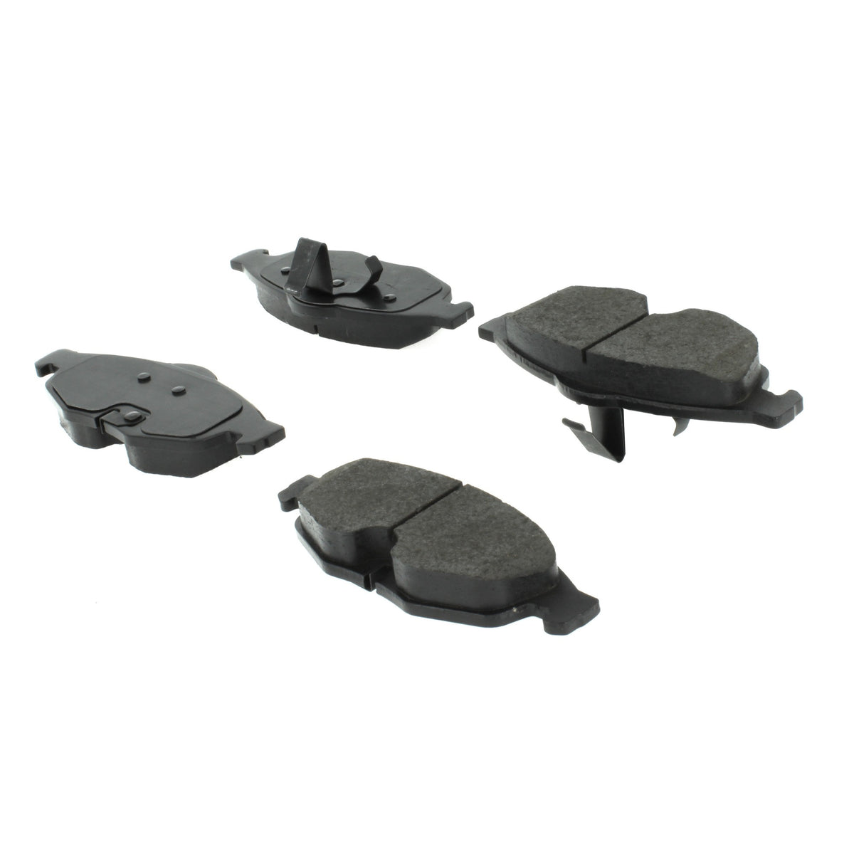 Centric Parts Disc Brake Pad Set Posi Quiet Extended Wear with Shims and Hardware for 2010-2001 Chrysler Cirrus 2006-2001 Sebring 2006-2001 Dodge Stratus 106.08690