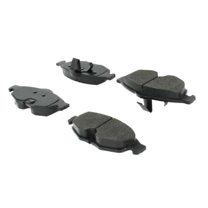 Centric Parts Disc Brake Pad Set Posi Quiet Extended Wear with Shims and Hardware for 2010-2001 Chrysler Cirrus 2006-2001 Sebring 2006-2001 Dodge Stratus 106.08690