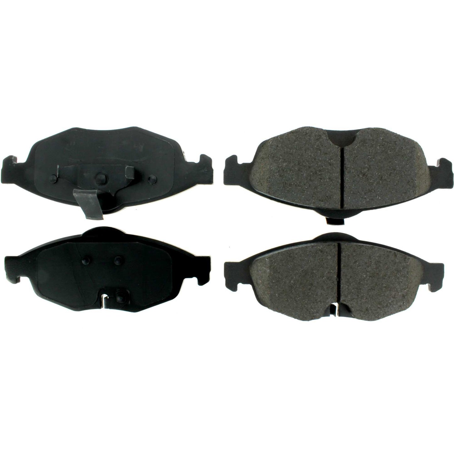 Centric Parts Disc Brake Pad Set Posi Quiet Extended Wear with Shims and Hardware for 2010-2001 Chrysler Cirrus 2006-2001 Sebring 2006-2001 Dodge Stratus 106.08690