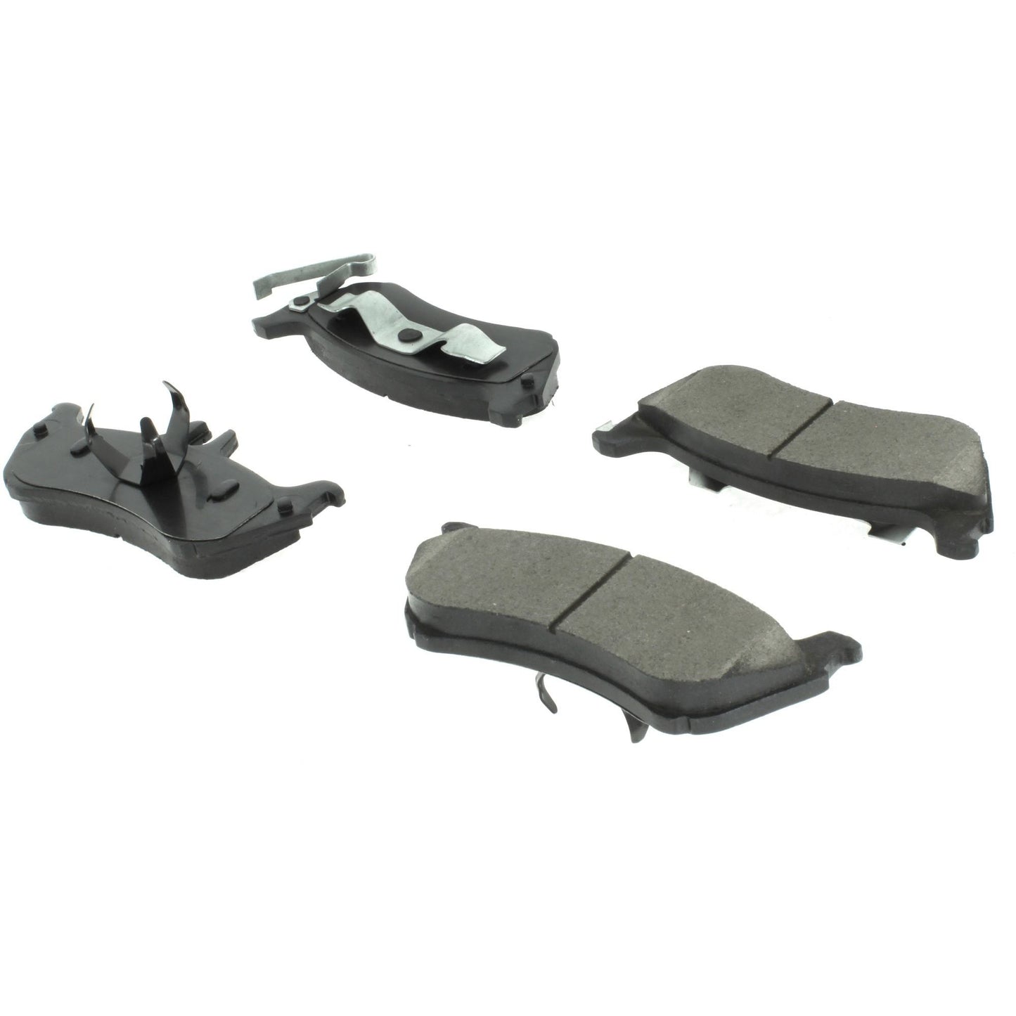 Centric Parts Disc Brake Pad Set Posi Quiet Extended Wear with Shims and Hardware for 1998-2005 Mercedes-Benz ML320/ML350/ML430 106.08750