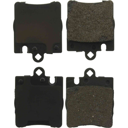 Centric Parts Disc Brake Pad Set Posi Quiet Extended Wear with Shims for Mercedes-Benz C230 2003-2007 106.08760
