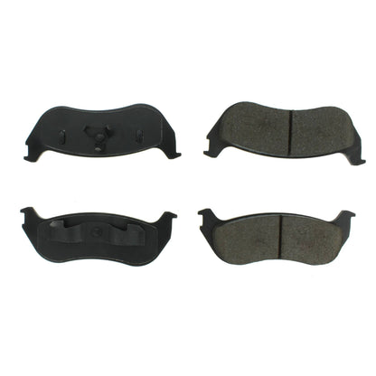 Centric Parts Disc Brake Pad Set Posi Quiet Extended Wear with Shims and Hardware for 2002-2005 Ford Explorer Mercury Mountaineer 106.08810