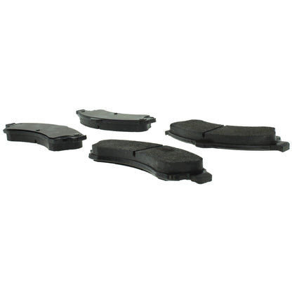 Centric Parts Disc Brake Pad Set Posi Quiet Extended Wear with Shims and Hardware for 2004-2005 Buick Rainier