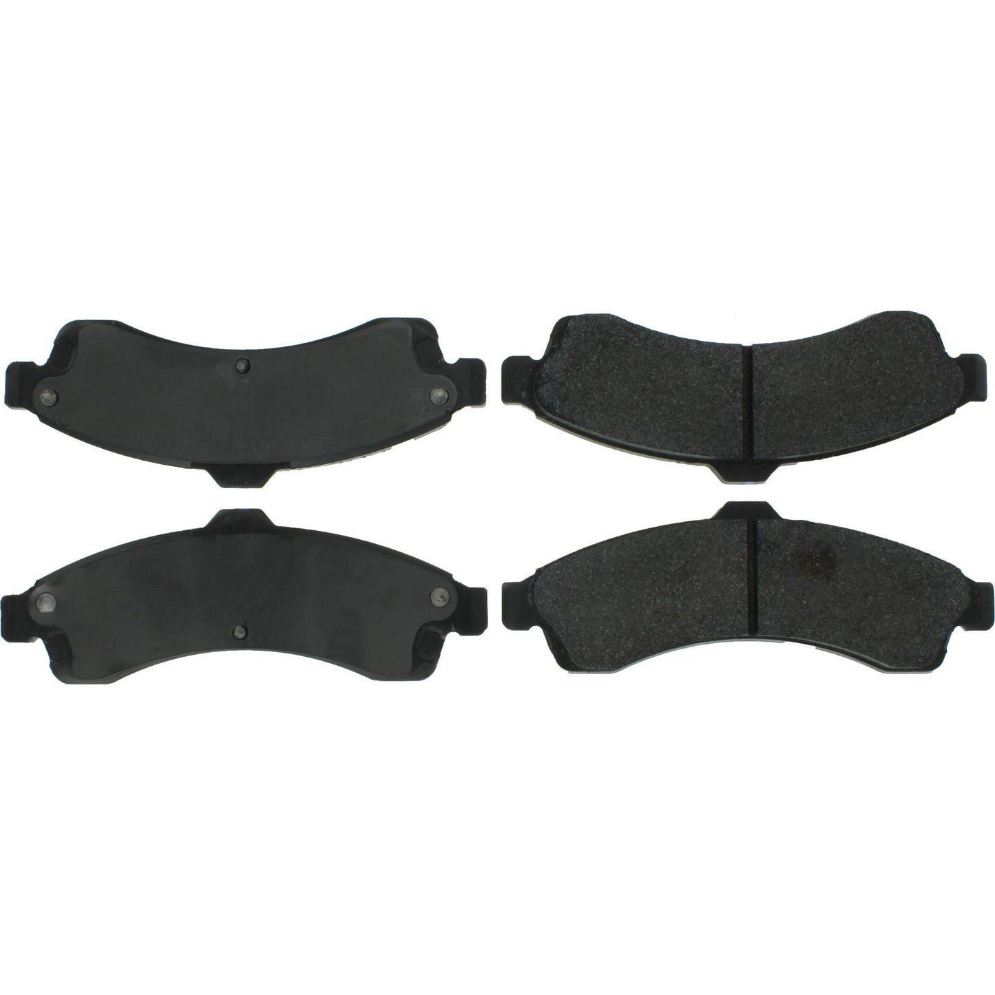 Centric Parts Disc Brake Pad Set Posi Quiet Extended Wear with Shims and Hardware for 2004-2005 Buick Rainier