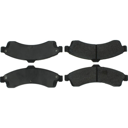 Centric Parts Disc Brake Pad Set Posi Quiet Extended Wear with Shims and Hardware for 2004-2005 Buick Rainier
