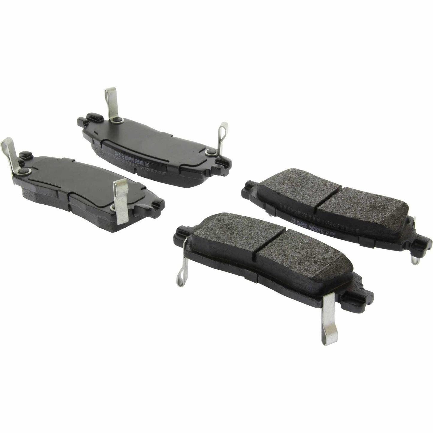 Centric Parts Disc Brake Pad Set Posi Quiet Extended Wear with Shims and Hardware for 2004-2017 Buick Enclave, Rainier, SSR, Trailblazer, Traverse, Acadia, Envoy, XUV