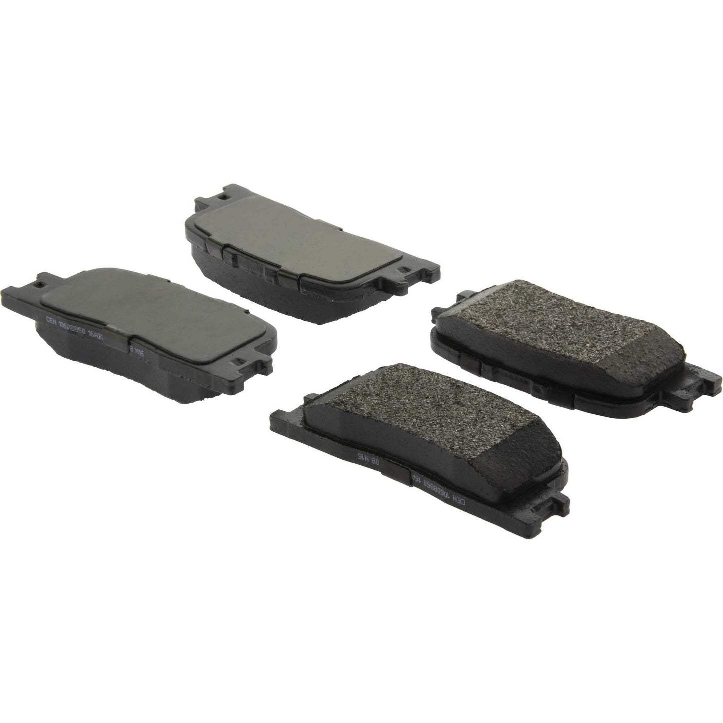 Centric Parts Disc Brake Pad Set Posi Quiet Extended Wear with Shims and Hardware for 2003-2002 Lexus ES300 2006-2004 ES330 2006-2002 Toyota Camry 106.08850