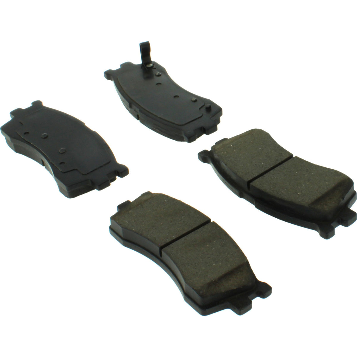 Centric Parts Disc Brake Pad Set Posi Quiet Extended Wear with Shims and Hardware for Kia Rio 2005-2003 Sephia 2001 Spectra 2003-2001 106.08890