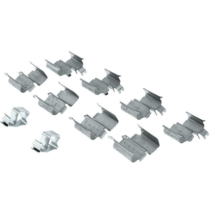 Centric Parts Disc Brake Pad Set Posi Quiet Extended Wear with Shims and Hardware for 2001-2005 Mazda Miata 106.08900