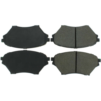 Centric Parts Disc Brake Pad Set Posi Quiet Extended Wear with Shims and Hardware for 2001-2005 Mazda Miata 106.08900