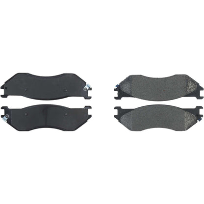 Centric Parts Disc Brake Pad Set Posi Quiet Extended Wear with Shims and Hardware for 2004-2006 Dodge Durango 2002-2005 Ram 1500 106.08970