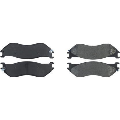 Centric Parts Disc Brake Pad Set Posi Quiet Extended Wear with Shims and Hardware for 2004-2006 Dodge Durango 2002-2005 Ram 1500 106.08970