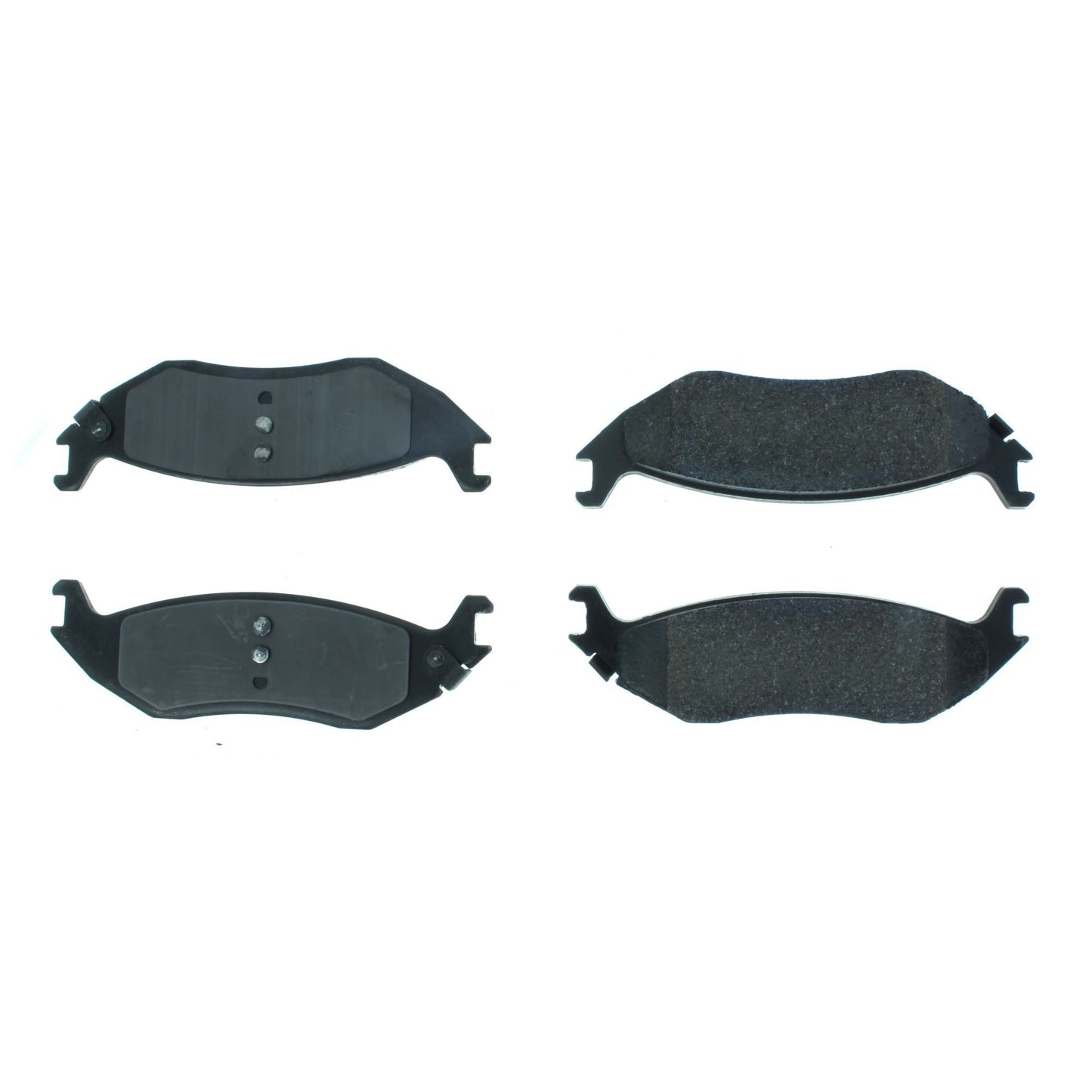 Centric Parts Disc Brake Pad Set Posi Quiet Extended Wear with Shims and Hardware for 2003-2012 Dodge Dakota, Ram 1500