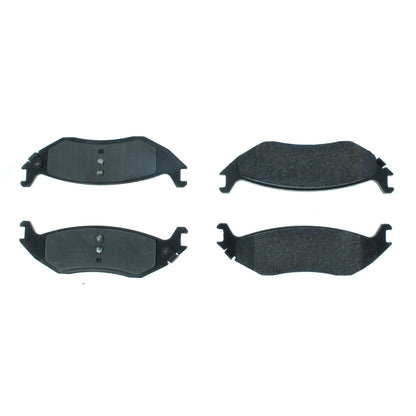 Centric Parts Disc Brake Pad Set Posi Quiet Extended Wear with Shims and Hardware for 2003-2012 Dodge Dakota, Ram 1500