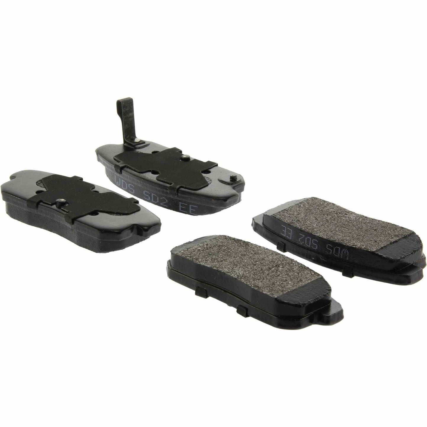 Centric Parts Disc Brake Pad Set Posi Quiet Extended Wear with Shims and Hardware for 2000-2006 Infiniti G20 I30 I35 Nissan Maxima Sentra 106.09000