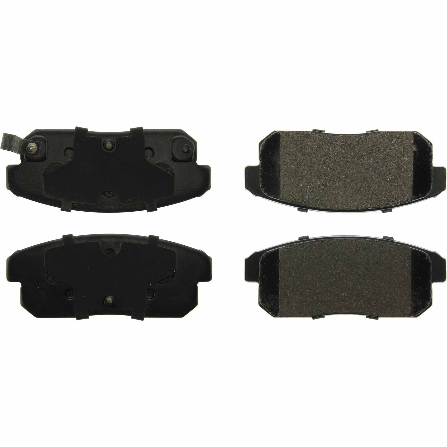 Centric Parts Disc Brake Pad Set Posi Quiet Extended Wear with Shims and Hardware for 2000-2006 Infiniti G20 I30 I35 Nissan Maxima Sentra 106.09000