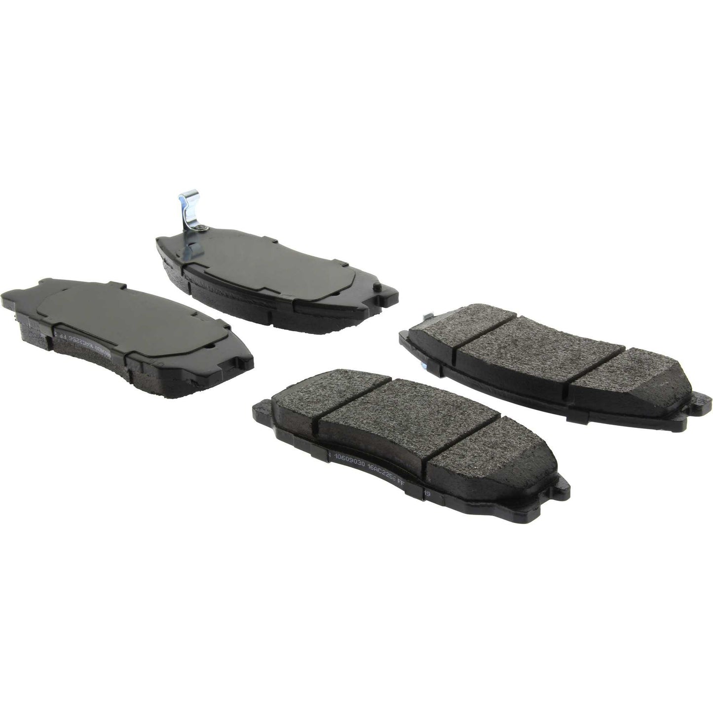 Centric Parts Disc Brake Pad Set Posi Quiet Extended Wear with Shims and Hardware for 2001-2005 Hyundai Santa Fe 2002-2003 Kia Sedona 106.09030