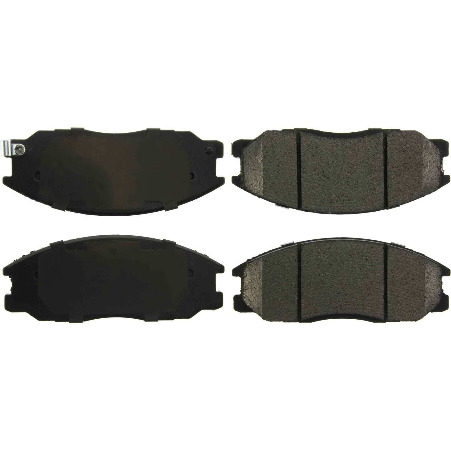 Centric Parts Disc Brake Pad Set Posi Quiet Extended Wear with Shims and Hardware for 2001-2005 Hyundai Santa Fe 2002-2003 Kia Sedona 106.09030