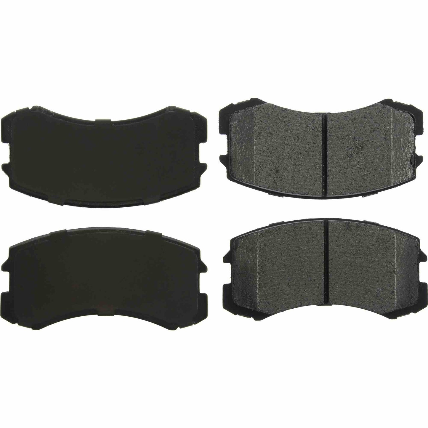 Centric Parts Disc Brake Pad Set Posi Quiet Extended Wear with Shims and Hardware for 2002-2007 Mitsubishi Lancer 106.09040