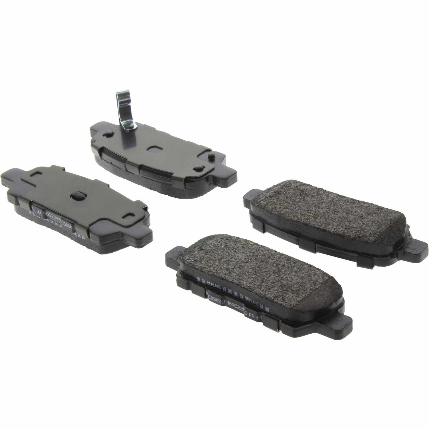 Centric Parts Disc Brake Pad Set Posi Quiet Extended Wear with Shims for Nissan Altima 2002-2018 106.09050