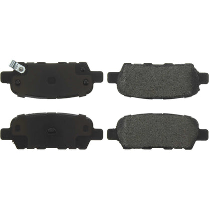 Centric Parts Disc Brake Pad Set Posi Quiet Extended Wear with Shims for Nissan Altima 2002-2018 106.09050