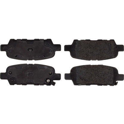 Centric Parts Disc Brake Pad Set Posi Quiet Extended Wear with Shims and Hardware for 2008-2016 Infiniti 106.09051