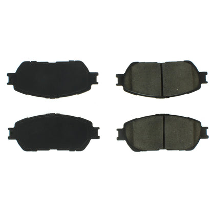 Centric Parts Disc Brake Pad Set with Semi-Metallic friction 106.09062