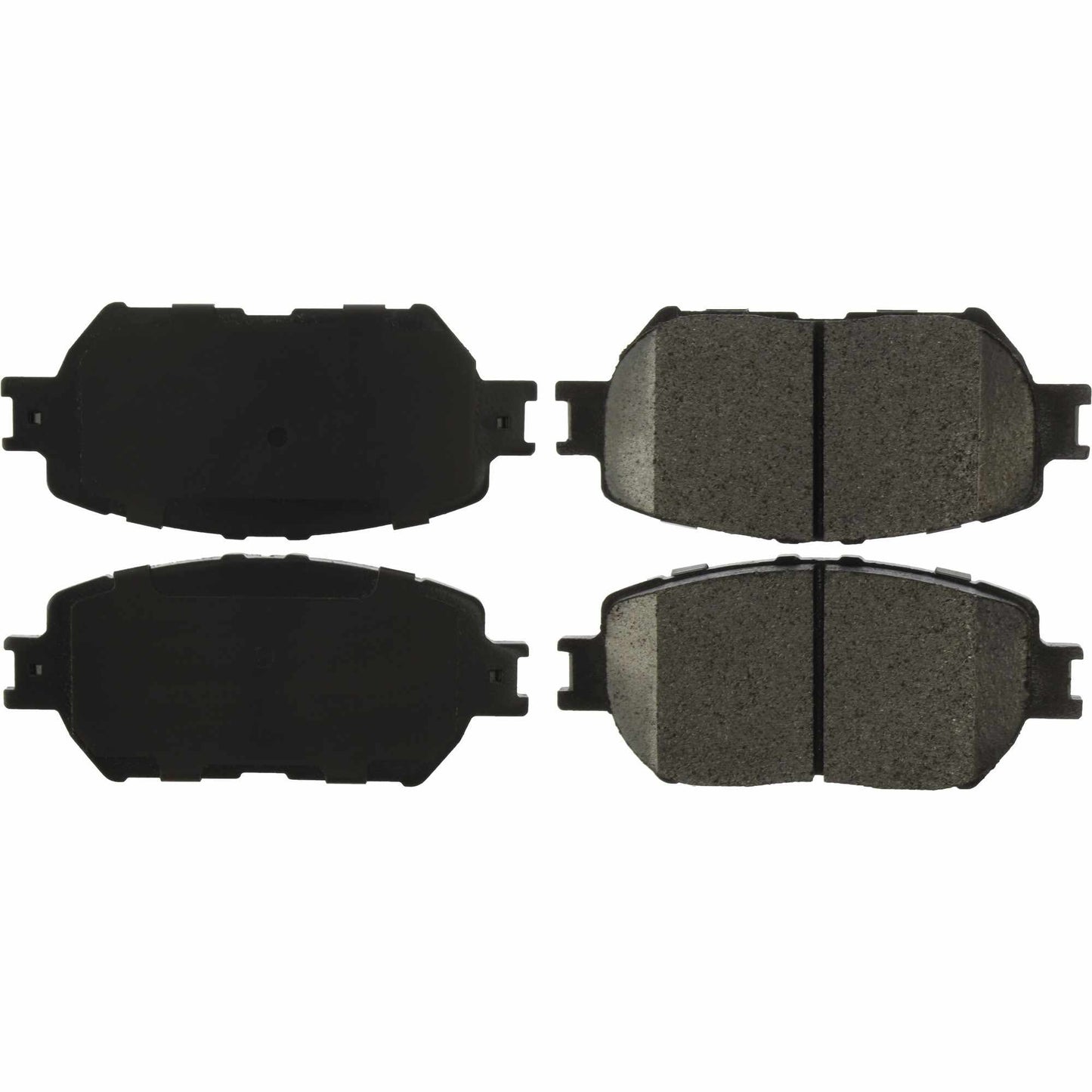 Centric Parts Disc Brake Pad Set Long wearing Semi-Metallic friction formula 106.09080