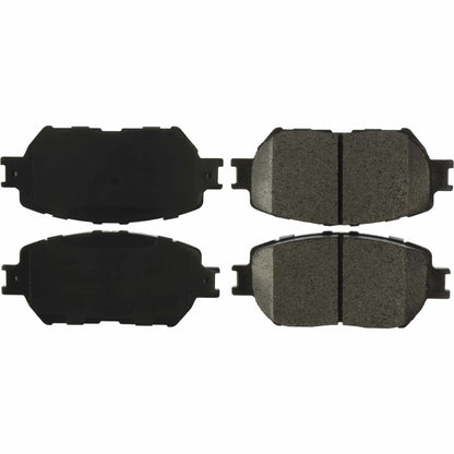 Centric Parts Disc Brake Pad Set Long wearing Semi-Metallic friction formula 106.09080