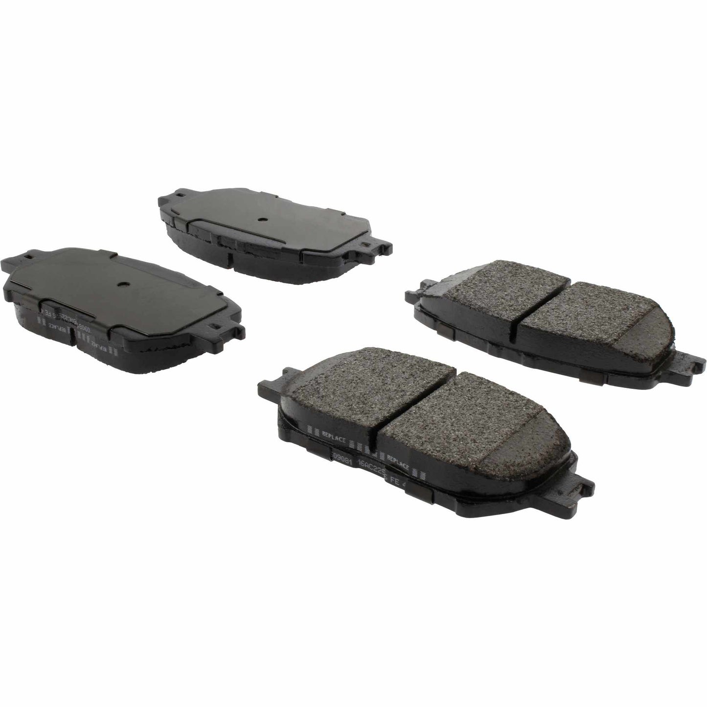Centric Parts Disc Brake Pad Set with Semi-Metallic friction 106.09081