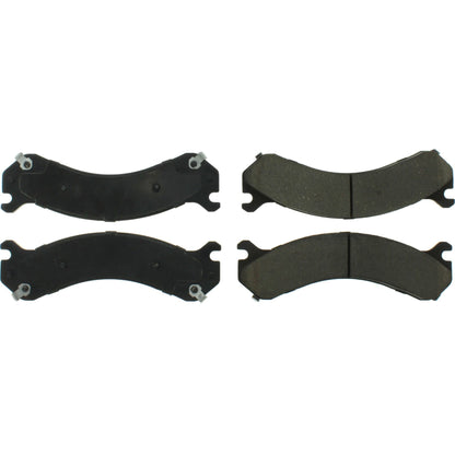 Centric Parts Disc Brake Pad Set with Semi-Metallic friction