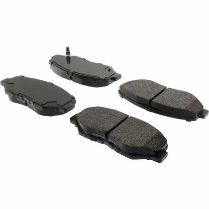 Centric Parts Disc Brake Pad Set Long Wearing Semi-Metallic with 100% Shimmed for Noise Elimination and Scorched Bed-In