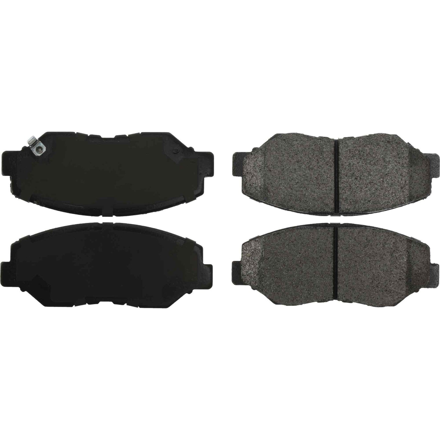 Centric Parts Disc Brake Pad Set Long Wearing Semi-Metallic with 100% Shimmed for Noise Elimination and Scorched Bed-In
