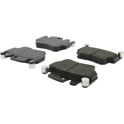 Centric Parts Disc Brake Pad Set Long wearing Semi-Metallic with 100% shimmed for noise elimination 106.09170