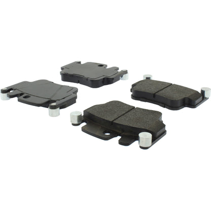 Centric Parts Disc Brake Pad Set Long wearing Semi-Metallic with 100% shimmed for noise elimination 106.09170