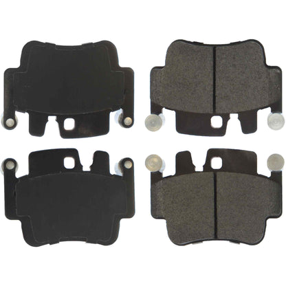 Centric Parts Disc Brake Pad Set Long wearing Semi-Metallic with 100% shimmed for noise elimination 106.09170