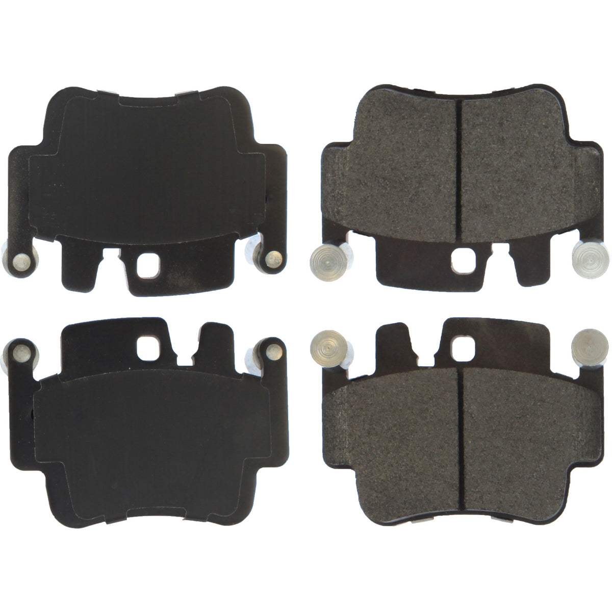 Centric Parts Disc Brake Pad Set Long wearing Semi-Metallic with 100% shimmed for noise elimination 106.09170