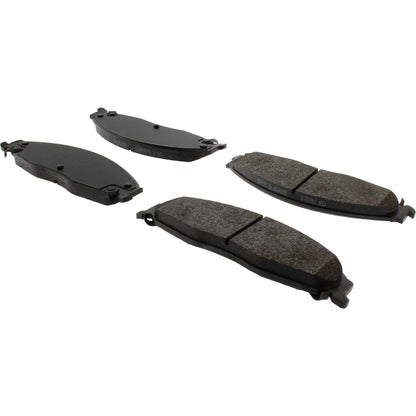 Centric Parts Disc Brake Pad Set with Semi-Metallic Friction for 106.09210