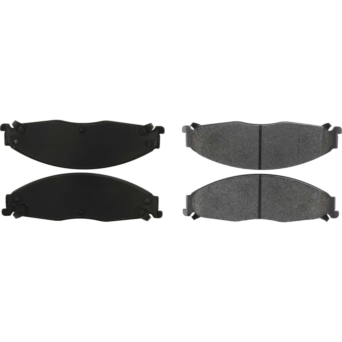 Centric Parts Disc Brake Pad Set with Semi-Metallic Friction for 106.09210
