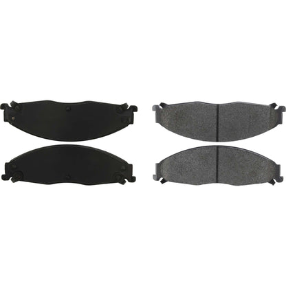 Centric Parts Disc Brake Pad Set with Semi-Metallic Friction for 106.09210