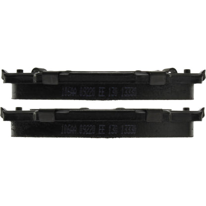 Centric Parts Disc Brake Pad Set Posi Quiet Long Wearing Semi-Metallic with 100% Scorched for Easy Bed‑In 106.09220