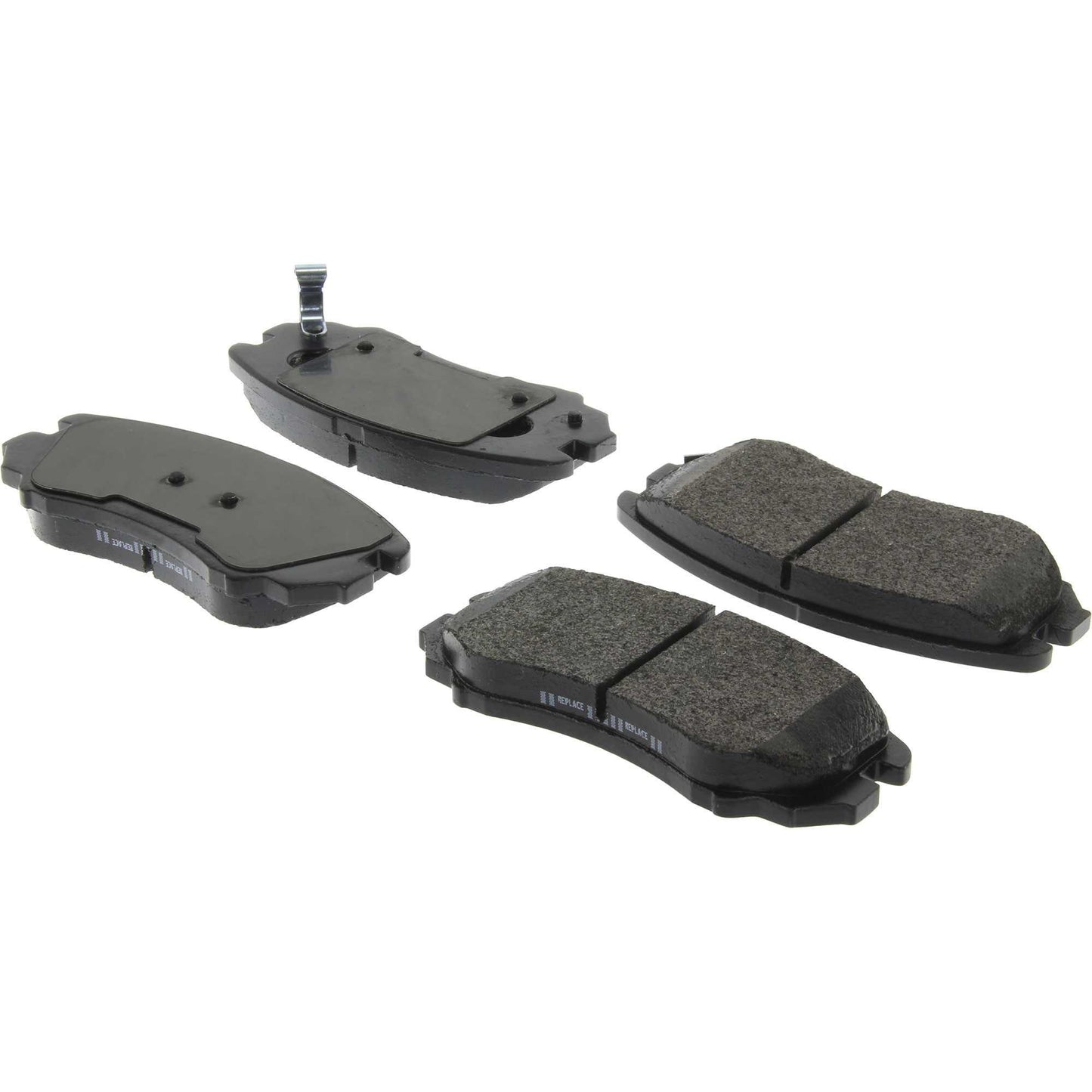 Centric Parts Disc Brake Pad Set Long Wearing Semi-Metallic with 100% Shimmed for Noise Elimination and Scorched Bed-In 106.09240