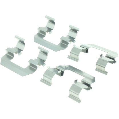 Centric Parts Disc Brake Pad Set Long Wearing Semi-Metallic with 100% Shimmed for Noise Elimination and Scorched Bed-In 106.09240