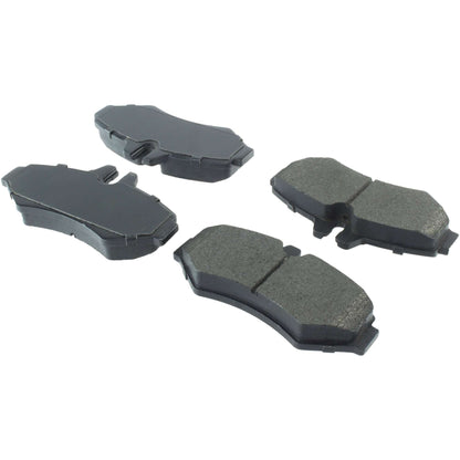 Centric Parts Disc Brake Pad Set Long Wearing Semi-Metallic with Noise and Vibration Elimination for 106.09280