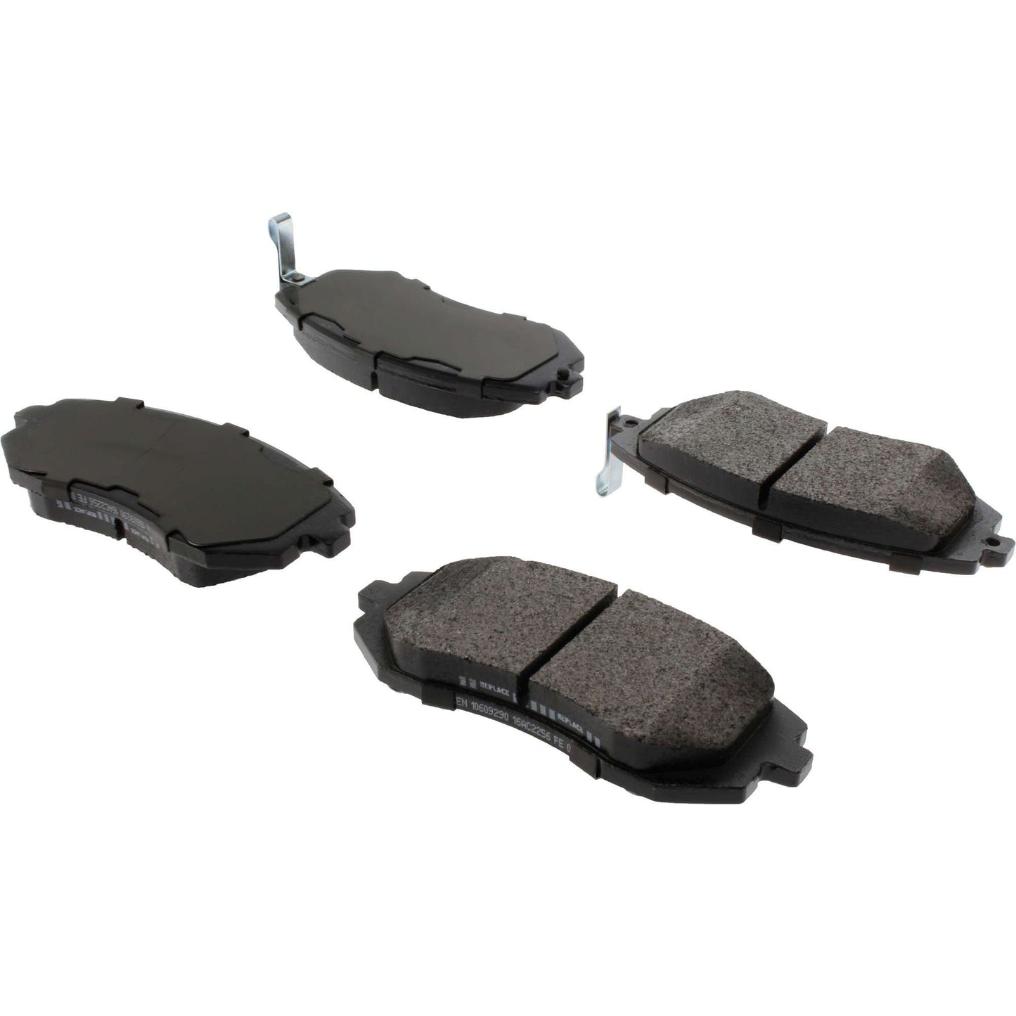 Centric Parts Disc Brake Pad Set Long wearing Semi-Metallic friction formula with noise elimination