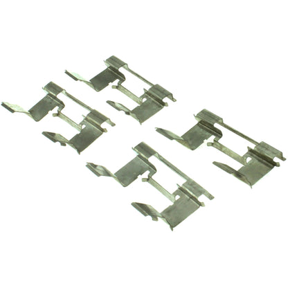 Centric Parts Disc Brake Pad Set Posi Quiet Extended Wear with Shims and Hardware for 2011-2003 Ford Crown Victoria, Lincoln Town Car, Mercury Grand Marquis, Marauder 106.09310