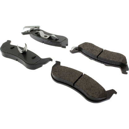 Centric Parts Disc Brake Pad Set with Semi-Metallic friction for 106.09320